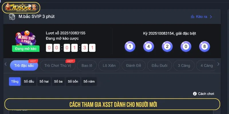 Cách tham gia XSST dành cho người mới