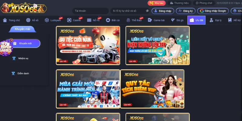 Xoso66 – Đăng Ký Xổ Số 66 Nhanh, Đặt Cược Linh Hoạt Mỗi khuyến mãi tại XOSO66 có thể lệ tham gia rõ ràng