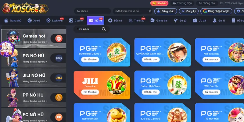 Xoso66 – Đăng Ký Xổ Số 66 Nhanh, Đặt Cược Linh Hoạt Người tham gia dễ dàng nhận jackpot cực khủng tại XOSO66