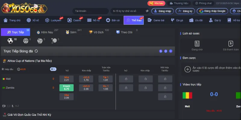 Xoso66 – Đăng Ký Xổ Số 66 Nhanh, Đặt Cược Linh Hoạt Nhiều bộ môn thể thao với bảng tỷ lệ kèo hiển thị chi tiết